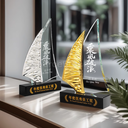 客製化水晶獎座禮品