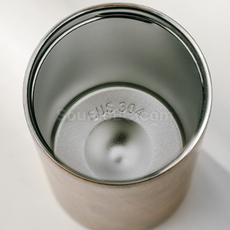客製化木紋便攜保溫杯禮品