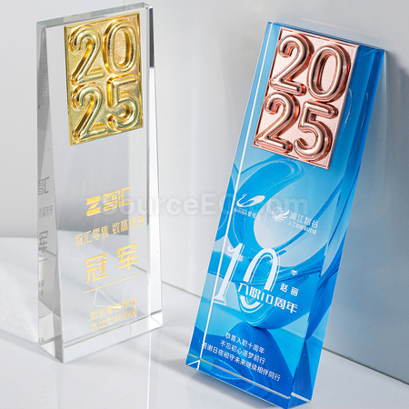 客製化2025水晶獎座禮品