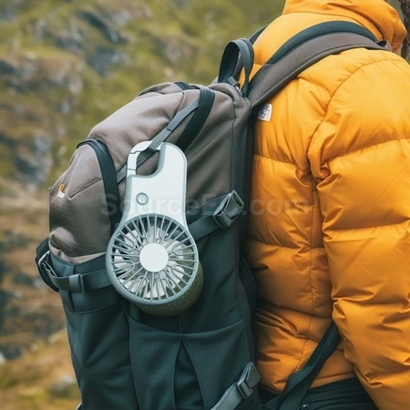 客製化登山扣運動風扇禮品