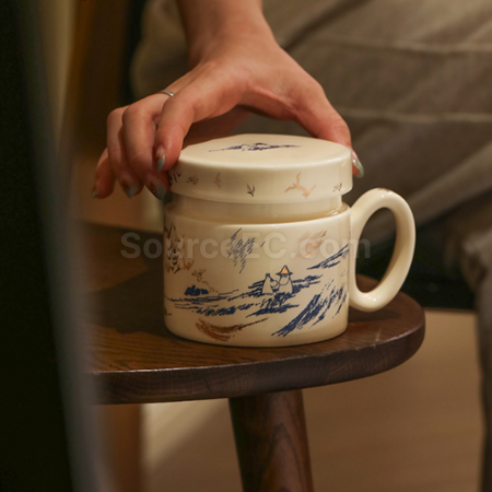 客製化moomin帶濾網馬克杯禮品