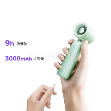 客製化便攜掛脖手持風扇禮品