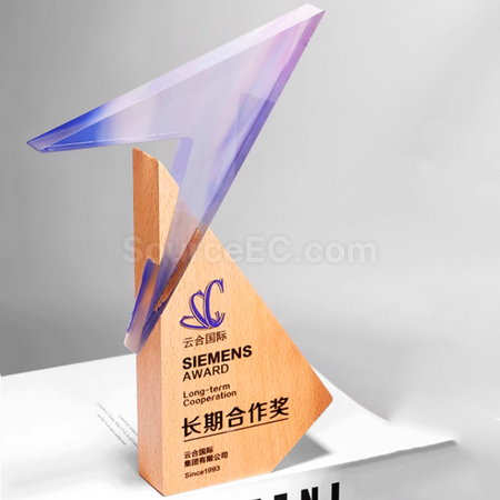 客製化木獎座禮品