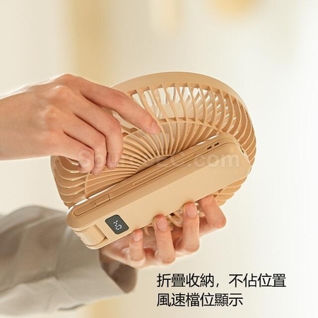 客製化折疊便攜露營手持強風大風扇禮品