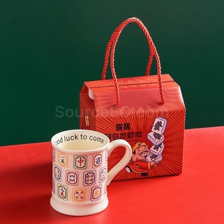 客製化麻將馬克杯禮品