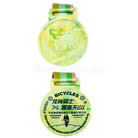 客製化騎行環保獎牌禮品