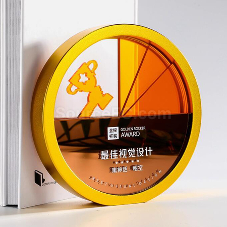 客製化亞克力金屬獎座禮品
