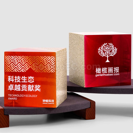 客製化大理石樹脂獎座禮品