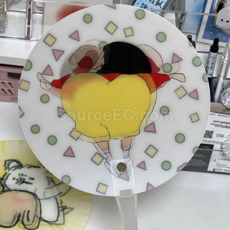 客製化客製搖手光柵變化扇子禮品