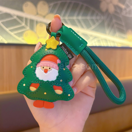 客製化聖誕鑰匙扣掛件禮品