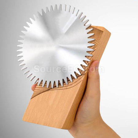 客製化實木金屬獎座禮品