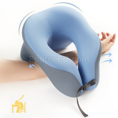 客製化多功能U型枕午睡枕禮品