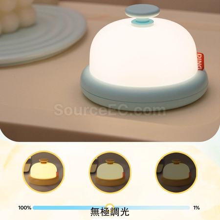客製化充電叮噹小夜燈禮品