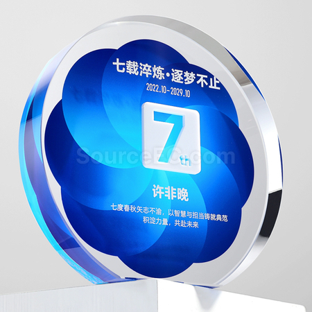 客製化水晶獎座禮品