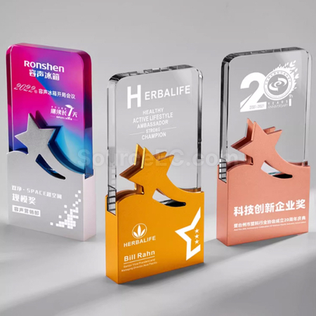 客製化水晶獎座禮品