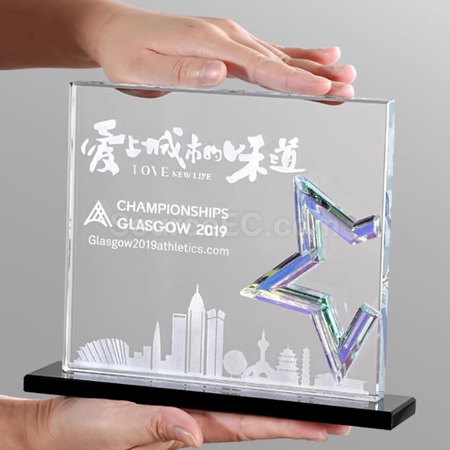 客製化水晶獎座禮品