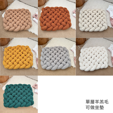 客製化編織靠背抱枕禮品