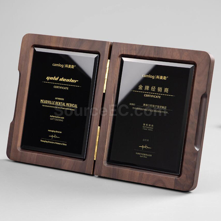 客製化胡桃木獎牌禮品