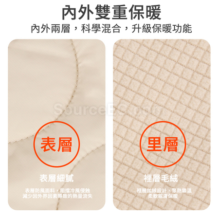 客製化韓版冬季新款針織羽絨棉圍脖禮品