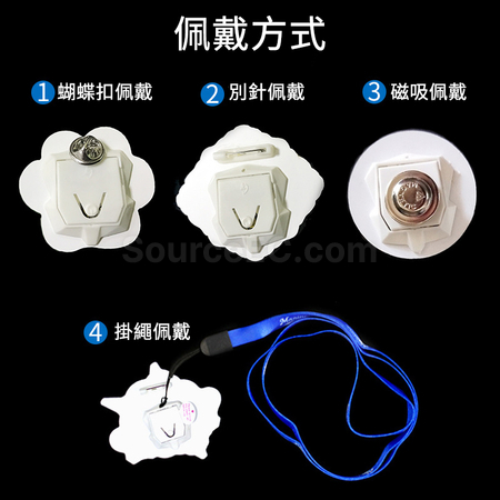 客製化發光吧唧禮品