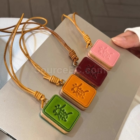 客製化皮革麻將掛件鑰匙扣禮品