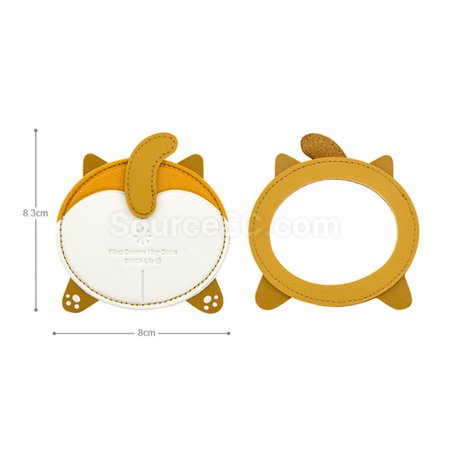 客製化可愛PU鏡子禮品