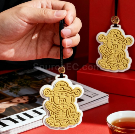 客製化財神爺固體石膏香氛禮品