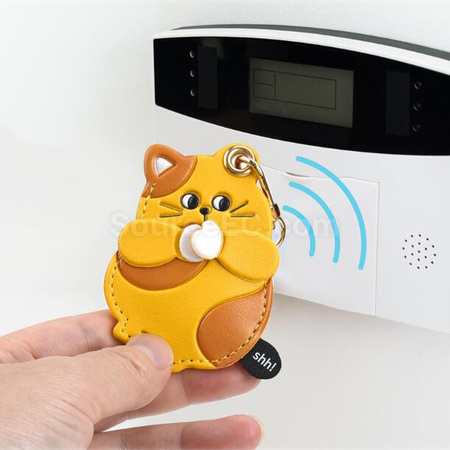 客製化動物迷你卡套鑰匙扣禮品