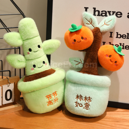 客製化植物盆栽玩偶禮品