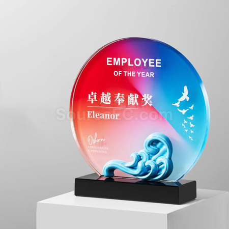 客製化水晶獎座禮品