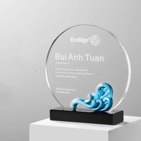 客製化水晶獎座禮品