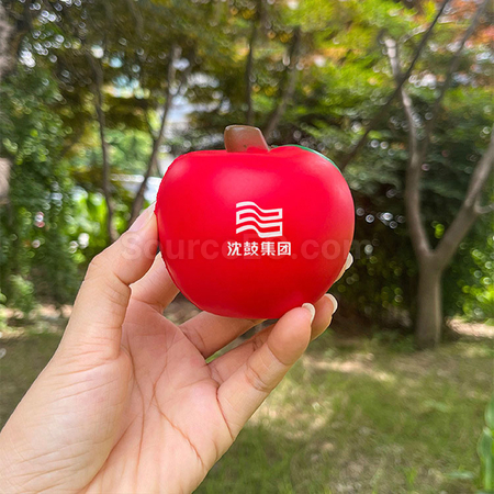 客製化蘋果壓力球捏捏樂禮品