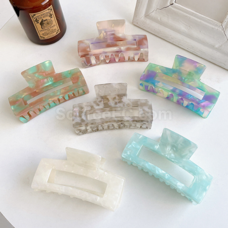 客製化客製醋酸抓夾髮夾禮品
