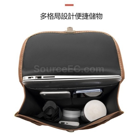 客製化日韓風優雅電腦PU磨砂雙肩包禮品