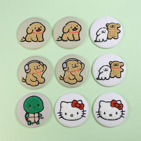 客製化毛巾刺繡徽章禮品