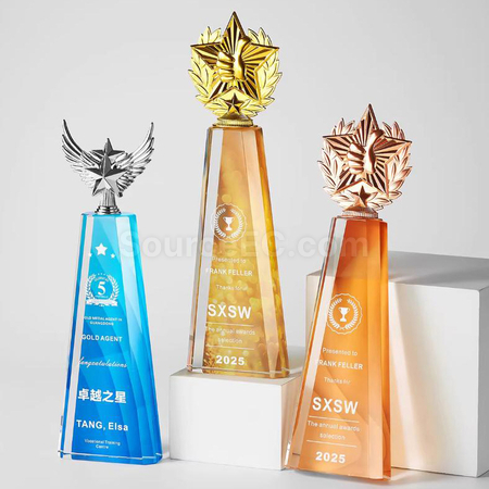 客製化水晶獎座禮品
