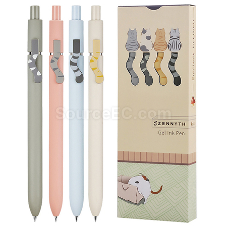 客製化貓尾巴中性筆禮品