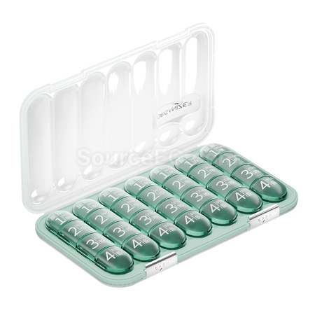 客製化21/28格分隔藥盒禮品