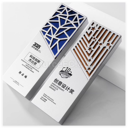 客製化創意鏡面水晶獎杯禮品