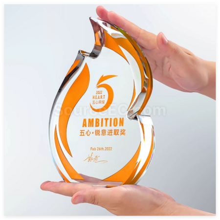 客製化創意水晶獎座禮品
