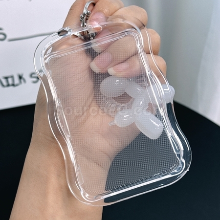 客製化透明滑蓋卡套禮品