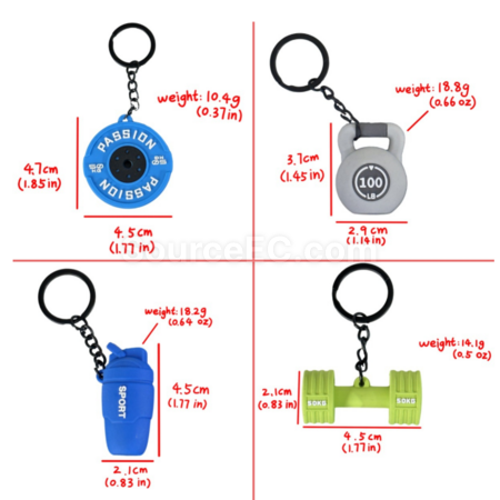 客製化運動系列鑰匙扣禮品