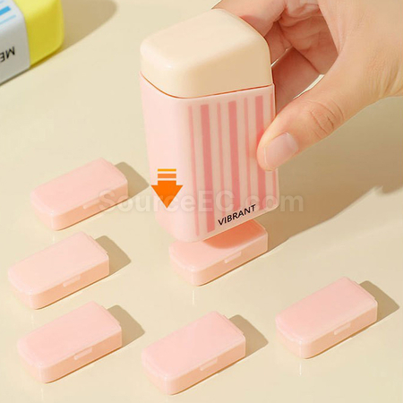 客製化趣味便攜獨立分裝藥盒禮品