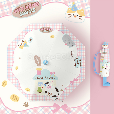 客製化小猫晴雨傘禮品