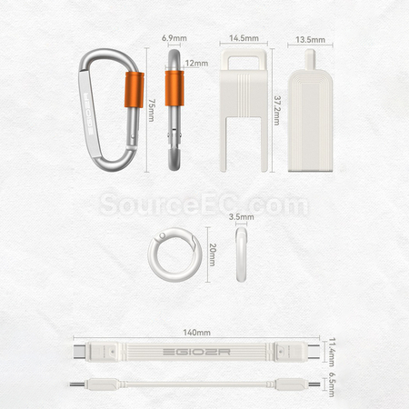 客製化登山扣數據線禮品