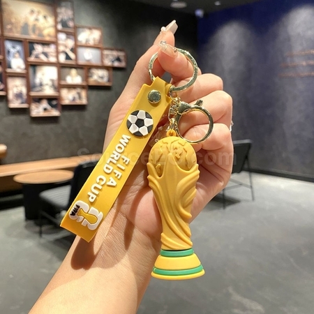 客製化美加墨世界盃吉祥物鑰匙扣掛件禮品