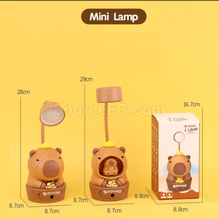 客製化充電LED卡通公仔檯燈（削鉛筆器）禮品