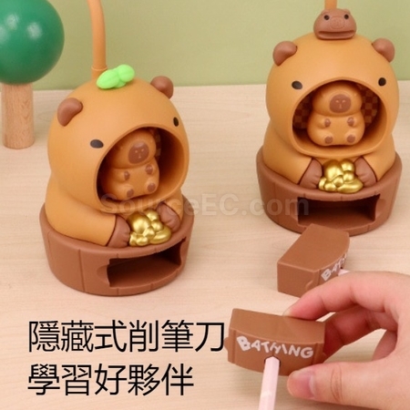 客製化充電LED卡通公仔檯燈（削鉛筆器）禮品