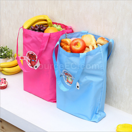客製化PU皮標折疊購物袋禮品