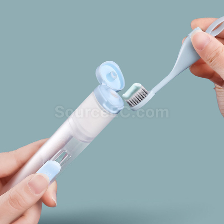客製化旅行用牙刷牙膏一體組合禮品